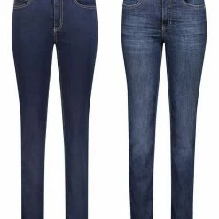 Bestes Angebot ⌛ MAC Regular-fit-Jeans »MAC Angela Perfect Fit- 2er Pack Damen 👖 Jeans« D801+D845, D999+D801 🔔