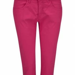 Am billigsten ⌛ MAC Stretch-Jeans »MAC CAPRI 🌞 summer clean pink 5917-00-0413L-445R« 👏