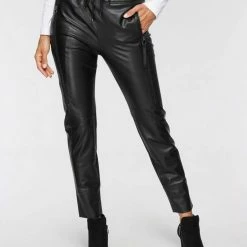 Bestpreis 😀 MAC Jogger Pants »Future-Leather« Große Taschen an beiden Beinen 🤩