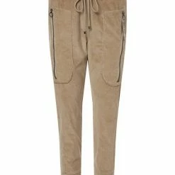 Brandneu 🥰 MAC Bundfaltenhose »Future« Melange, Schilf 🎁