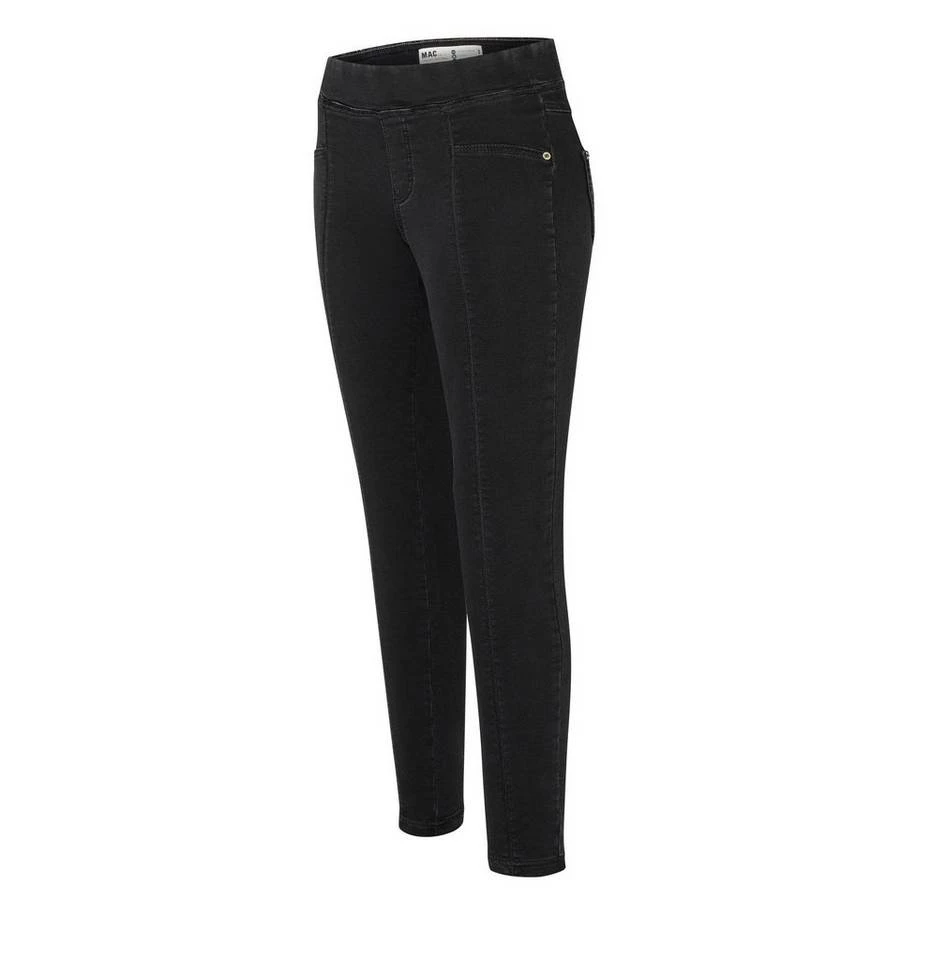 Brandneu 🥰 MAC Stretch-Jeans »MAC LEGGINGS cosy black rinsewash 5907-90-0350« ⌛ – Bild 4