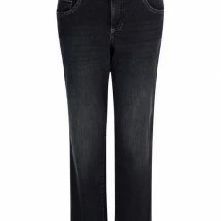 Aktion ✔️ MAC Stretch-Jeans »MAC GRACIA black used wash 5381-90-0387 D948« ❤️