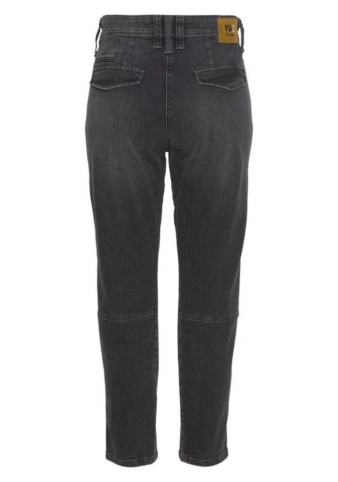 Angebote ❤️ MAC Ankle-Jeans »Rich Cargo Denim« Lässig in Cargo-Optik mit den typischen Taschen Mid blue fancy destroyed, Grey-black used wash 😉 – Bild 5