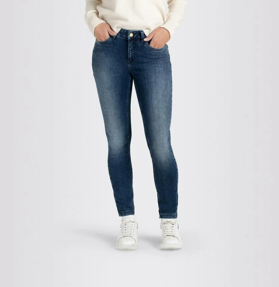 Aktion 🛒 MAC Bequeme 👖 Jeans »Mac / Da.Jeans / DREAM SKINNY« D676 medium blue authentic, D838 dark blue basic washed 🎉 – Bild 16