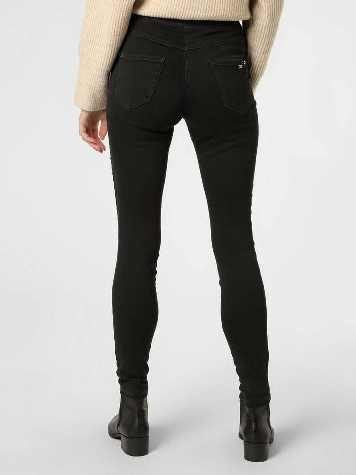 Bestpreis ⌛ MAC Röhrenhose Rinsed, Schwarz 👍 – Bild 3