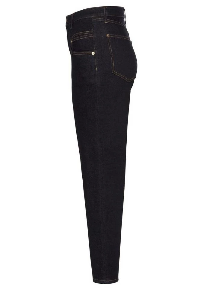 Blitzangebot 🎉 MAC Ankle-Jeans »Rich-Carrot Sylvie Meis« Krempelbarer Karotten-Schnitt von MAC mit Sylvie Meis Blue authentic used wash, Super bright blue stone wash, Dark blue used wash, Dark blue fashion rinsed 👍 – Bild 7