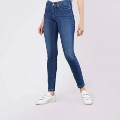 Neu 🔥 MAC Stretch-Jeans »MAC DREAM SKINNY mid blue authentic wash 5402-90-0« 🤩