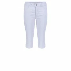 Bestpreis 💯 MAC Stretch-Jeans »MAC DREAM CAPRI cotton ice blue PPT 5476-00-0425« ⌛