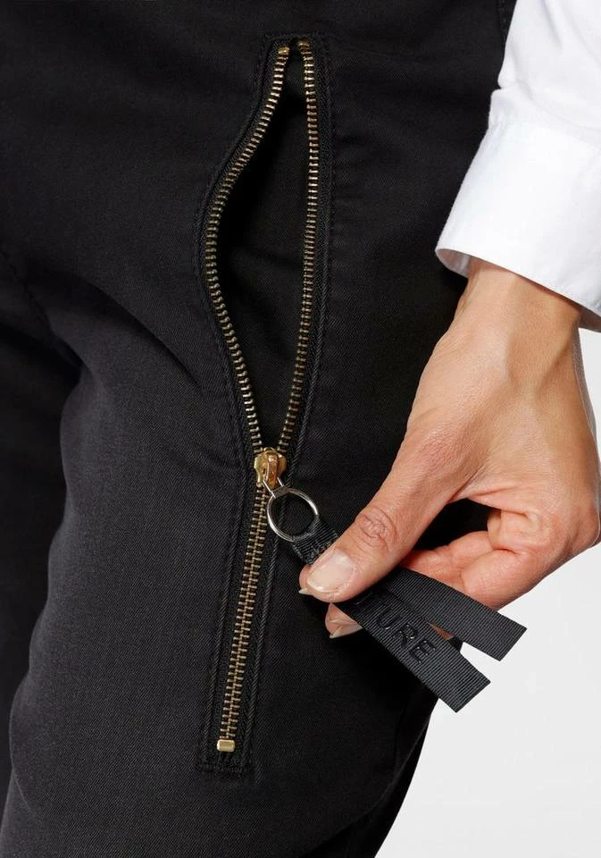 Top 10 🥰 MAC Jogg Pants »Future-Denim« Mit Gummizug und Bindeband zur Regulierung der Weite Night shadow black, Mid blue used wash ✨ – Bild 5