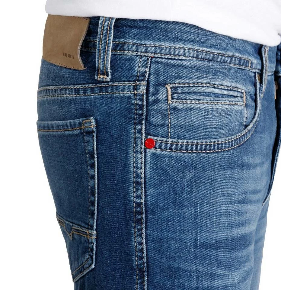 Blitzangebot 😀 MAC 5-Pocket-Jeans »Arne 0970L Alpha Denim« H891 Black Authentic Used, H275 Light Blue Authentic Wash, H690 Blue Authentic 3D Wash 🛒 – Bild 3