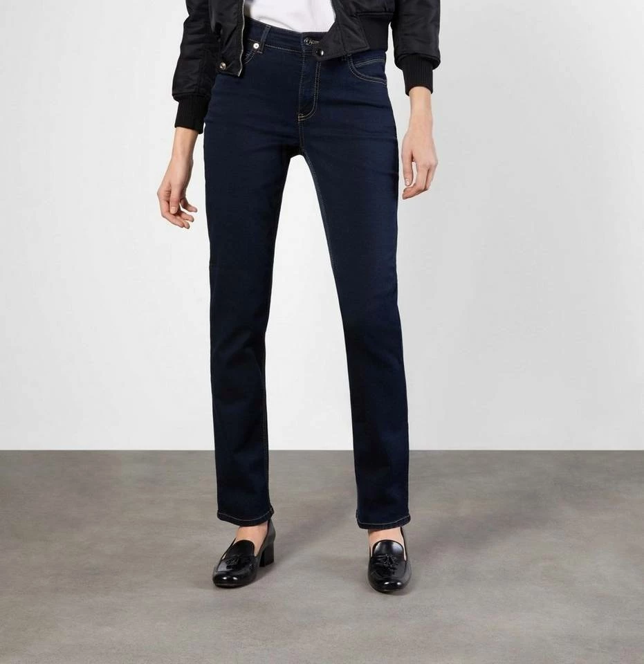 Angebote ⌛ MAC 5-Pocket-Jeans »Melanie« New basic wash D845, Dark rinsewash D801 👍 – Bild 9