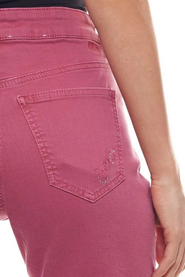 Budget 🎉 MAC Regular-fit-Jeans »MAC Angela Power-Jeans modische Damen Freizeit-Hose im 5-Pocket-Style Mode-Hose Magenta« 🔔 – Bild 5