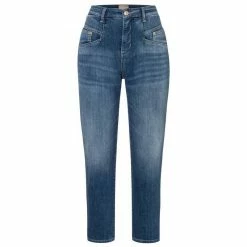 Bester Verkauf 🎉 MAC Regular-fit-Jeans »Damen Hose Rich Light authentic denim blue Art.Nr.0389l261090 D825 *« 🎉