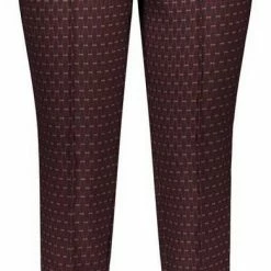 Billig ✨ MAC Stretch-Jeans »MAC ANNA Zip New wine berry figured 5293-00-0188-4« ❤️