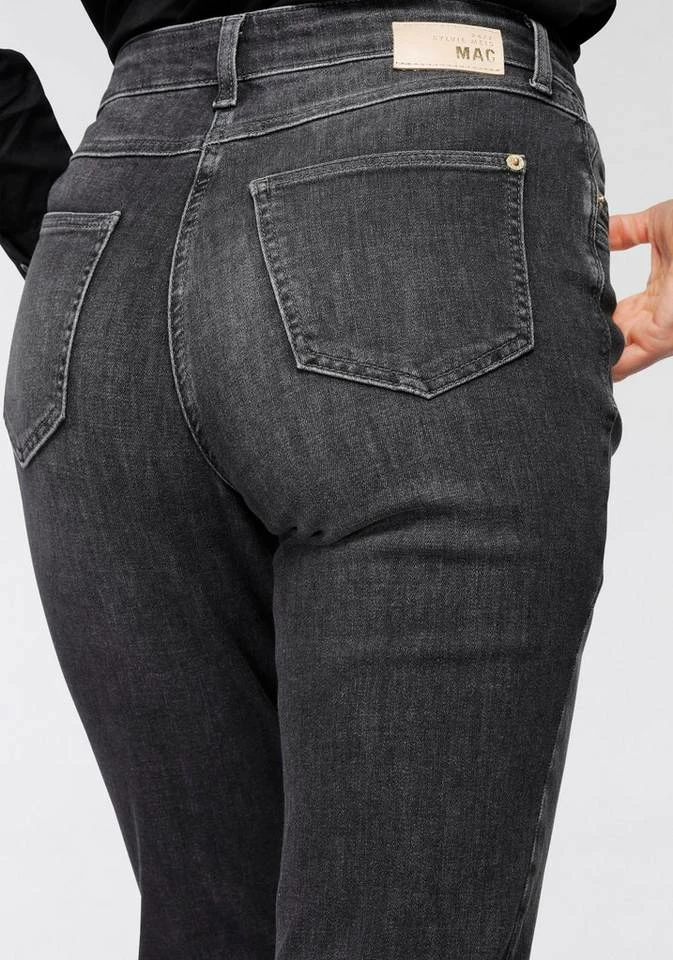 Top 10 🧨 MAC Slim-fit-Jeans »Mel Sylvie Meis« Gerader schmaler Schnitt von MAC by Sylvie Meis Bright commercial blue used, Fashion blue rinsed wash, Mid grey heavy destroyed, Birht commercial blue used 👍 – Bild 4