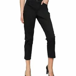 Budget ✨ MAC Stoffhose »MAC 7/8 Hose Melanie modische Damen Five-Pocket-Hose Freizeit-Hose Schwarz« 😉