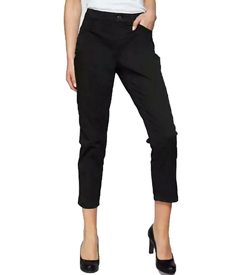 Budget ✨ MAC Stoffhose »MAC 7/8 Hose Melanie modische Damen Five-Pocket-Hose Freizeit-Hose Schwarz« 😉