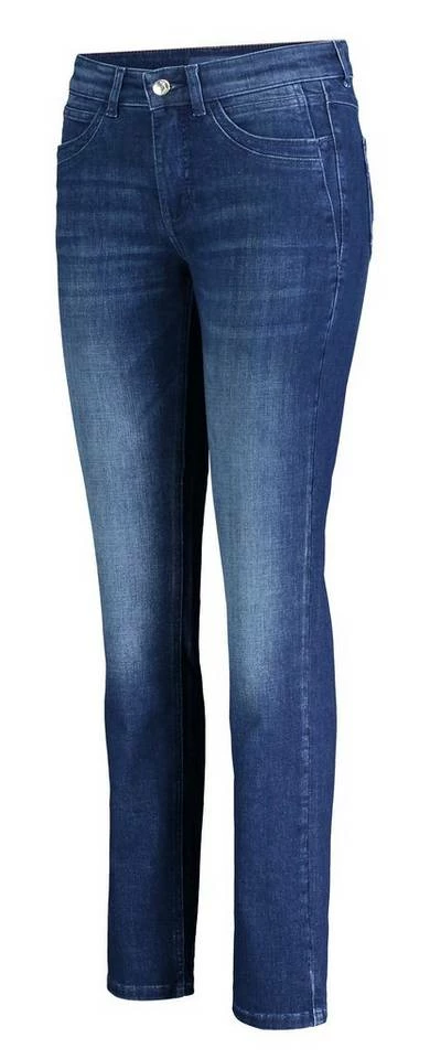 Blitzangebot 🔥 MAC Stretch-Jeans »MAC ANGELA blue used wash 5268-90-0389L D692« Silber (12), Blue (82), Darkblue (83) 🎁 – Bild 4