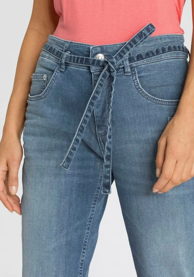 Aktion 😉 MAC Ankle-Jeans »Mina« Moderne Karottenform mit separatem Bindeband in der Taille 💯 – Bild 3