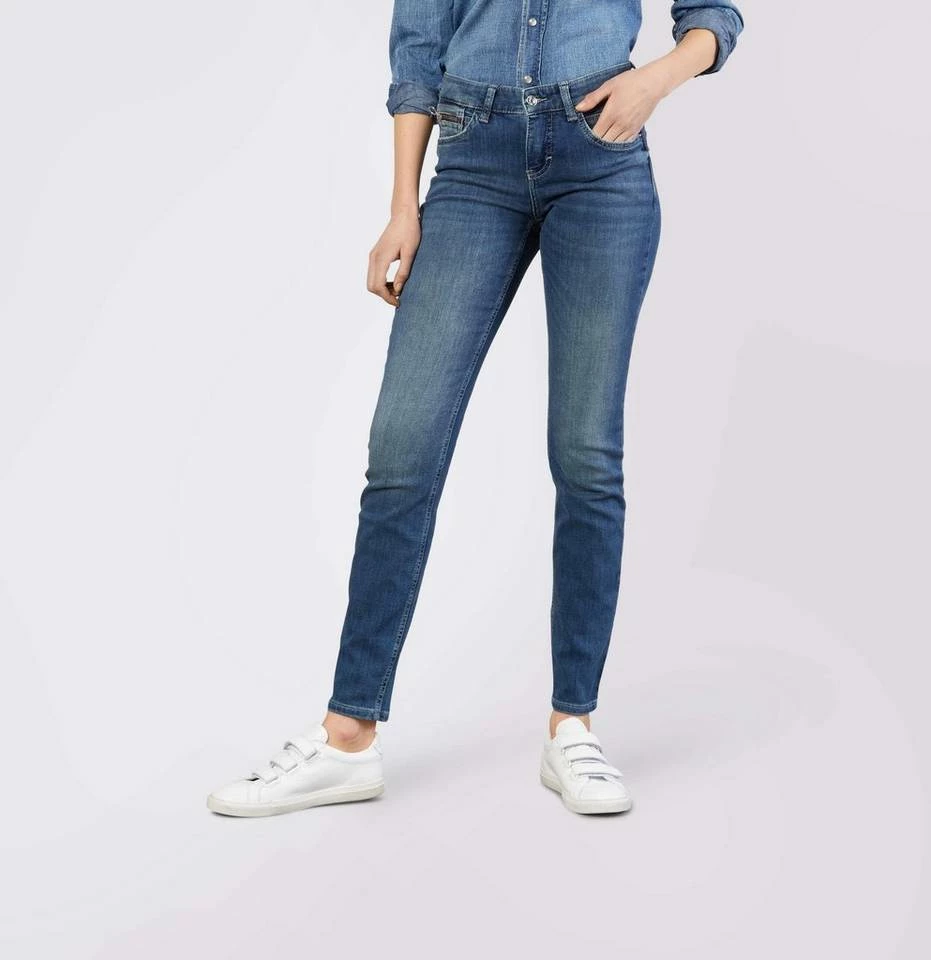 Bestes Angebot 😀 MAC Stretch-Jeans »MAC SLIM washed out dove blue 5940-90-0389L-D635« 😉 – Bild 2