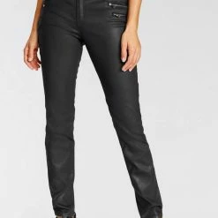 Top 10 🥰 MAC Slim-fit-Jeans »Slim-Funktion« Beschichtetes Materail mit dekorativen Reißverschlüssen und Nieten 🛒