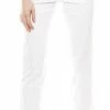 Aktion 🤩 MAC 7/8-Hose »MAC Melanie 7/8 👖 Jeans schlichte Damen Straight Leg 5-Pocket Hose Denim mit Schlitz Freizeit-Jeans Weiß« 💯