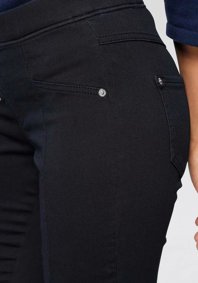 Rabatt 🥰 MAC Thermojeans »Cosy-Legging« Dekorative Teilungsnähte strecken das Bein Dark grey industrial wash, Black rinsed wash, Dark blue rinsed wash ❤️ – Bild 5