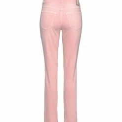 Am billigsten 🎉 MAC Regular-fit-Jeans »MAC Angela Stretch-Jeans schmale Damen Denim-Hose in 5-Pocket-Style Straight-Leg Hose Rosa« ⭐