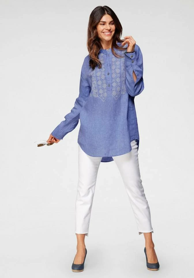 Beste Bewertungen von 🧨 MAC Ankle-Jeans »Rich-Slim Chic« Hinten etwas länger als vorne geschnitten Blue fashion rinsed, Dark blu net wash (D671), Black-black, Authentic super light blue 😉 – Bild 5