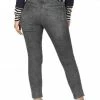 Blitzangebot 🔔 MAC Regular-fit-Jeans »MAC Bohemian Skinny-Jeans bequeme Damen Freizeit-Hose Mode-Hose Grau« 💯