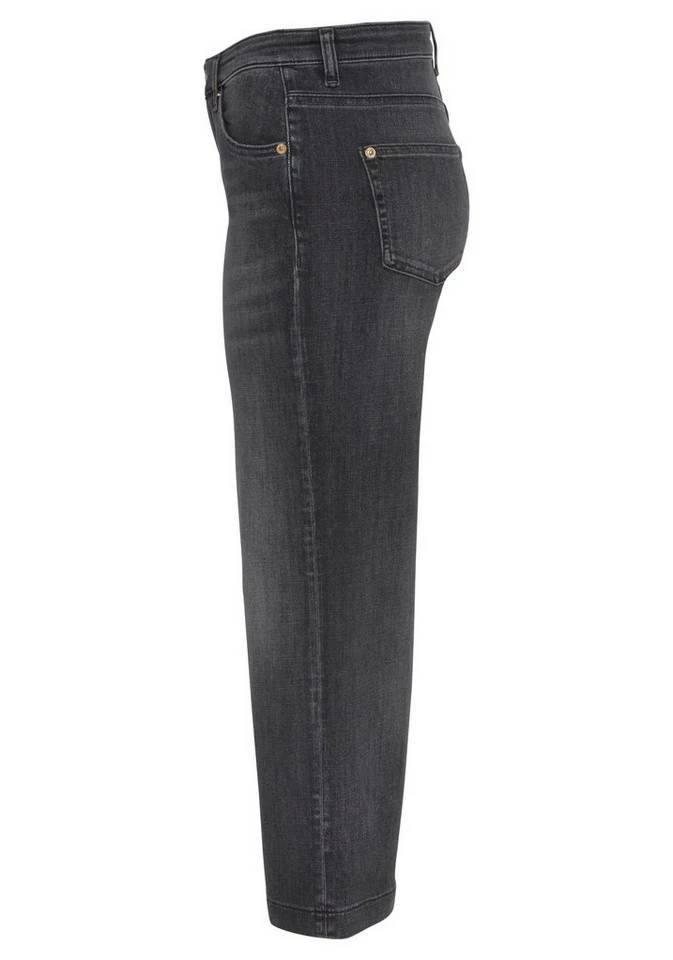 Bester Verkauf 🔥 MAC Weite 👖 Jeans »Rich-Culotte Sylvie Meis« Culotte-Schnitt mit Sylvie Meis Fashion dark blue rinsed, Mid blue authentic used, Light blue wash, Dark grey modern black wash 💯 – Bild 7