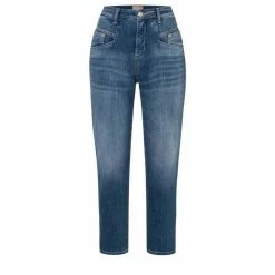 Besorgen 🧨 MAC Stretch-Jeans »MAC RICH CARROT denim blue used wash 2610-90-0389L« ⌛
