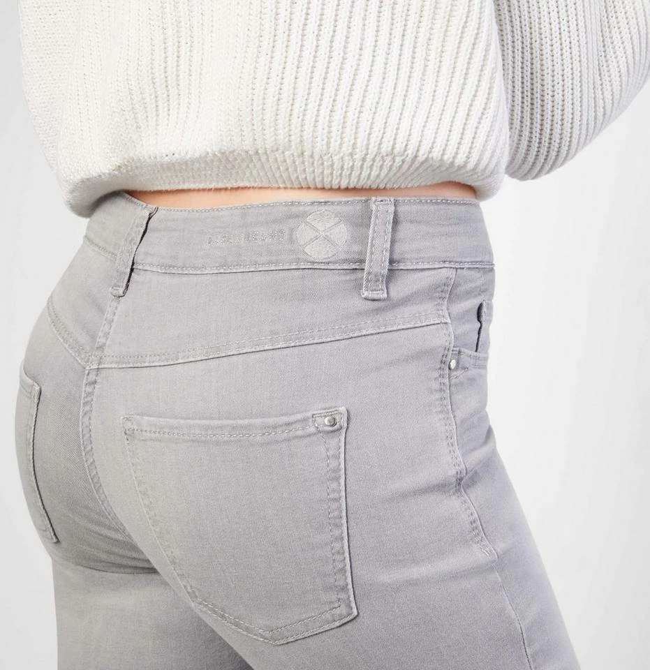 Bester Verkauf 🌟 MAC Regular-fit-Jeans »MAC Dream 👖 Jeans Hose silver grey used Art.Nr, 0355L540190 D310« 😉 – Bild 7