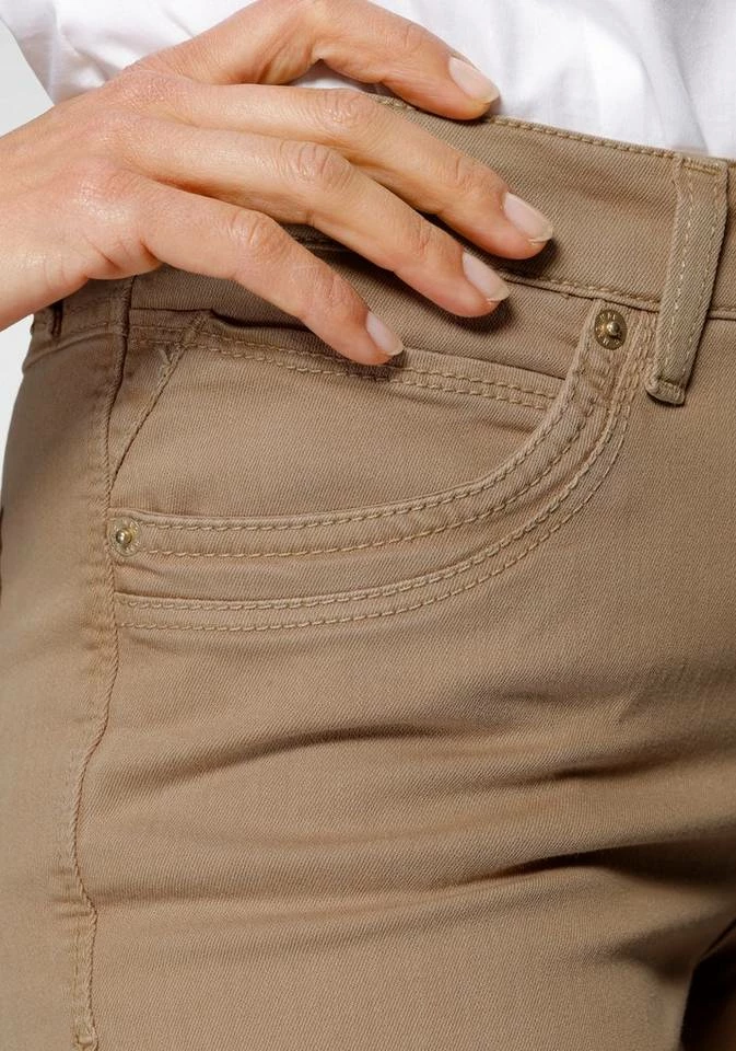 Blitzangebot 🎁 MAC Gerade 👖 Jeans »Melanie New« Neue Teilungsnähte an den vorderen Taschen Golden terra beige, White denim, Light ☀️ summer green 🧨 – Bild 3