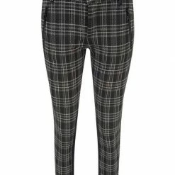 Rabatt 🎁 MAC Stretch-Jeans »MAC VISION PANTS black modern check 5255-00-0172« 😉