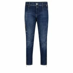 Auslauf 👍 MAC Stretch-Jeans »MAC RICH SLIM CARGO dark blue used wash 2377-97-03« 🔥