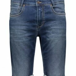 Bestpreis 👏 MAC 5-Pocket-Jeans »MAC JOG'N SHORTS blue grey authentic wash 0562-00-« ❤️