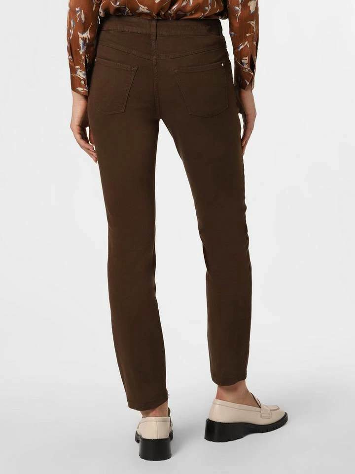 Auslauf 🔔 MAC Röhrenhose »Dream Slim« Melange, Oliv, Schoko 😀 – Bild 3