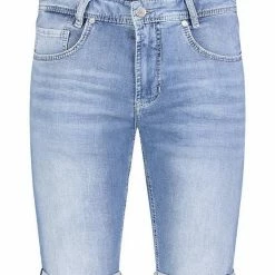 Billig 🔔 MAC 5-Pocket-Jeans »MAC JOG'N BERMUDA light washed denim 0562-00-0994L« Darkblue (83), Nachtblau (301), Grau (231), Gelb (31) 😀