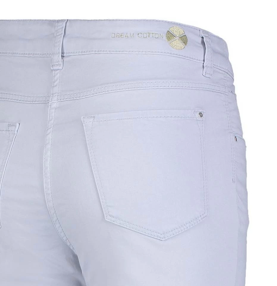 Bestpreis 💯 MAC Stretch-Jeans »MAC DREAM CAPRI cotton ice blue PPT 5476-00-0425« ⌛ – Bild 5