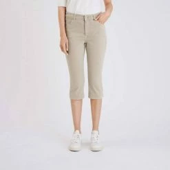Coupon 🎉 MAC Stretch-Jeans »MAC DREAM CAPRI cotton beige 5476-00-0425L-214R« 🔥