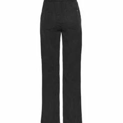 Bestes Angebot 🌟 MAC Stoffhose »MAC Chiara 🌞 Summer Web-Hose klassische Damen Freizeit-Hose Business-Hose mit Leinenanteil Schwarz« 🎉