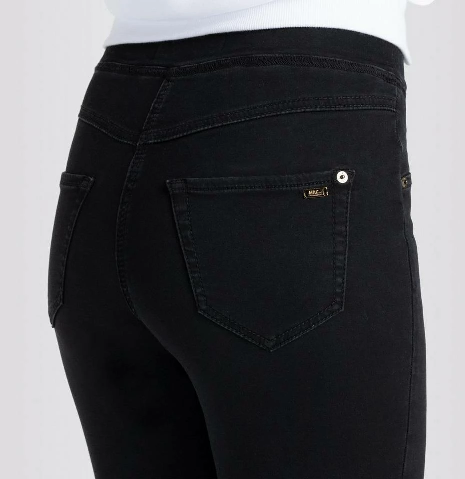 Brandneu 🥰 MAC Stretch-Jeans »MAC LEGGINGS cosy black rinsewash 5907-90-0350« ⌛ – Bild 9