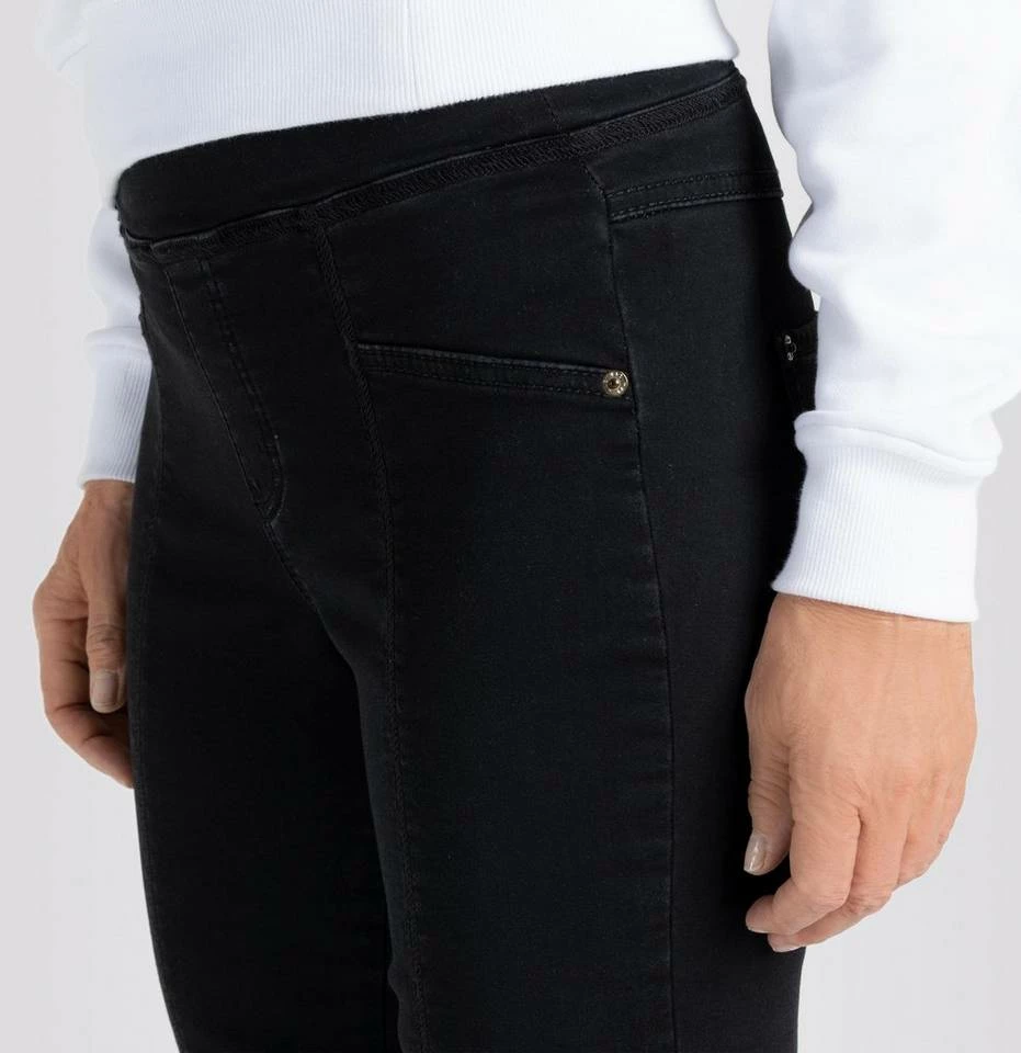 Brandneu 🥰 MAC Stretch-Jeans »MAC LEGGINGS cosy black rinsewash 5907-90-0350« ⌛ – Bild 8