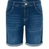 Billig 🛒 MAC Stretch-Jeans »MAC SHORTY ☀️ SUMMER basic wash 2387-90-0396 D844« 😍