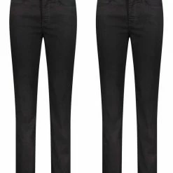 Rabatt 🤩 MAC Regular-fit-Jeans »MAC Angela Perfect Fit- 2er Pack Damen 👖 Jeans« D845 blau, D801, D999 schwarz ⭐