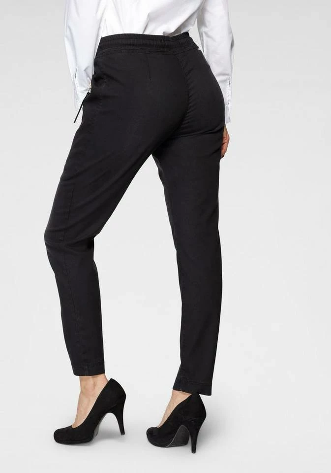 Top 10 🥰 MAC Jogg Pants »Future-Denim« Mit Gummizug und Bindeband zur Regulierung der Weite Night shadow black, Mid blue used wash ✨ – Bild 4