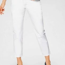 Budget 😍 MAC 7/8-Jeans »Angela 7/8 cotton« Coole Destroyed-Effekte 🥰